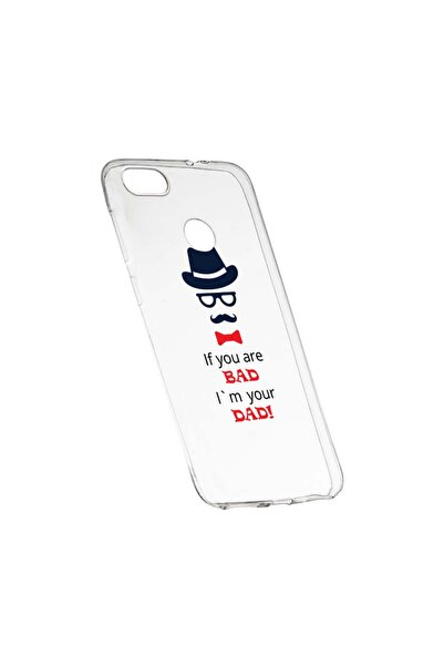 bestcase Θήκη σιλικόνης, Διαφανής, Λεπτή, Bad Dad, HTC Desire 12 Plus