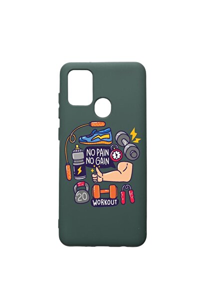 bestcase Husa Silicon Premium Compatibila Cu Huawei P Smart 2020, Workout - N...