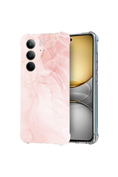 bestcase ¬Æ Husa pentru Realme 14x 5G, Anti Shock 1.5MM, Pastel Pink Marble, ...