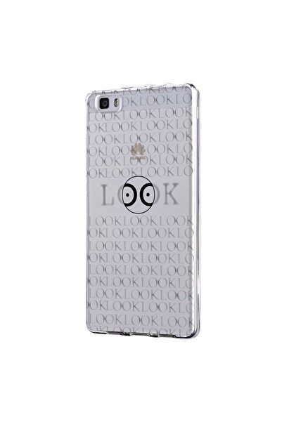 bestcase Husa Silicon, Transparent, Slim, Look At Me, Huawei Y6 2018