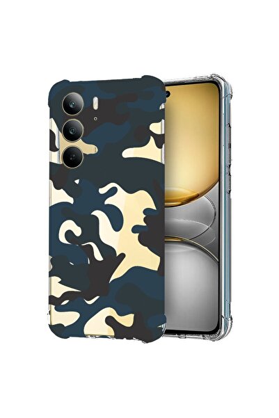 bestcase Θήκη για Realme 14x 5G, Αντικραδασμική 1.5MM, Καμουφλάζ, Προστασία κ...
