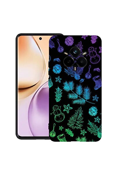 bestcase Husă pentru Realme 14 Pro Plus 5G, Model de Crăciun, Silicon subțire...