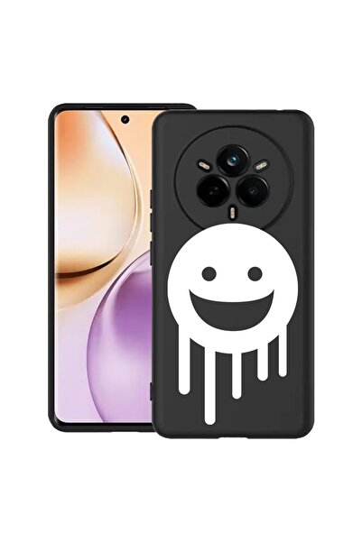 bestcase Θήκη για Realme 14 Pro Plus 5G, Smiley, Λεπτή σιλικόνη 0.8MM, Αντικρ...