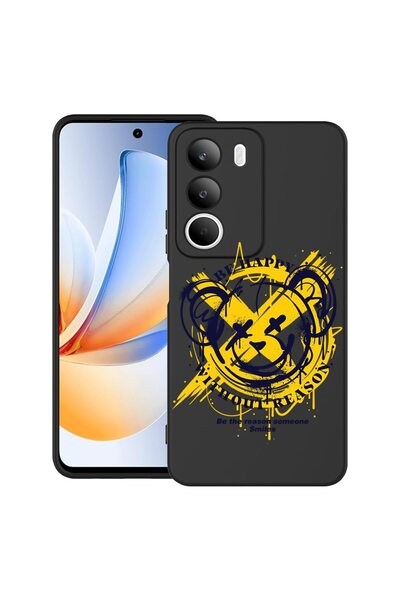 bestcase ¬Æ Husa pentru Realme C71 cu Design Teddy Bear Be Happy, TPU Mat Ult...