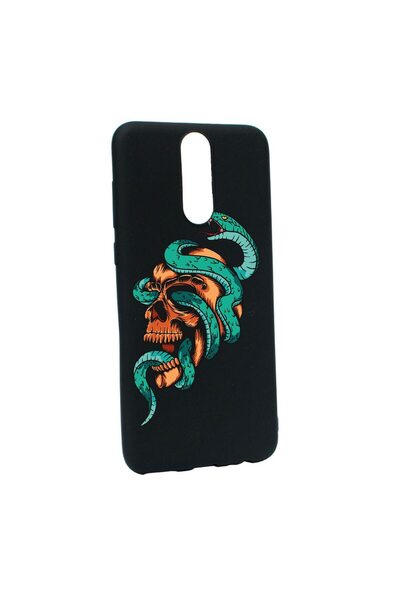 bestcase Husa Silicon Compatibila cu Nokia 2.4, Skull, rezistenta la uzura, B831