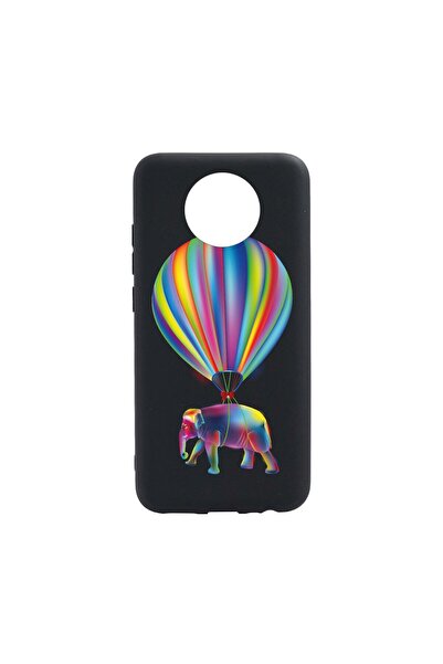bestcase Husa Silicon Compatibila cu Nokia 5.4, Rainbow Elefant, rezistenta l...