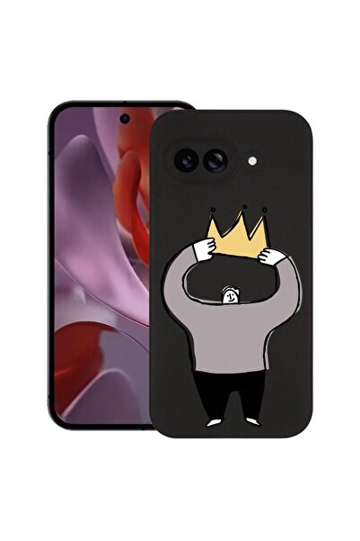 bestcase Husă pentru Google Pixel 9a, King, Silicon subțire de 0.8MM, Antișoc...