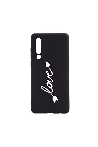 bestcase Husa Huawei P30, Love, rezistenta la uzura, anti-alunecare, din sili...
