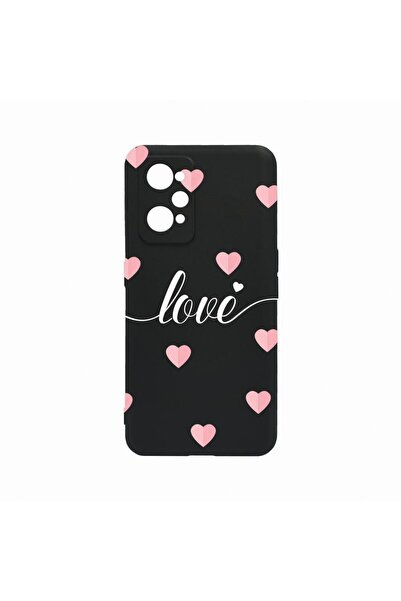 bestcase Θήκη Σιλικόνης, Συμβατή με Realme GT Neo 3T, Σχέδιο Καρδιές που πετο...