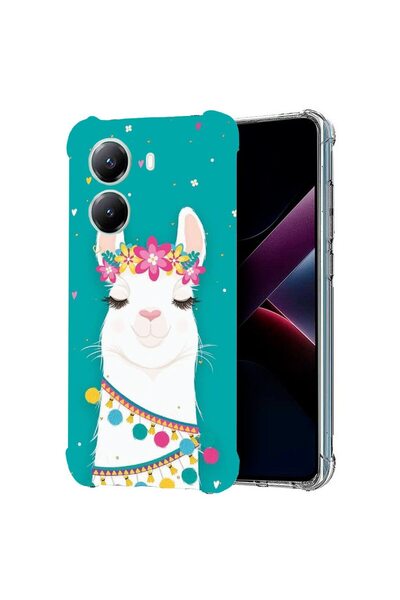 bestcase Συμβατή θήκη για Poco X7 Pro 5G, Αντικραδασμική 1.5MM, Χαριτωμένο Λά...