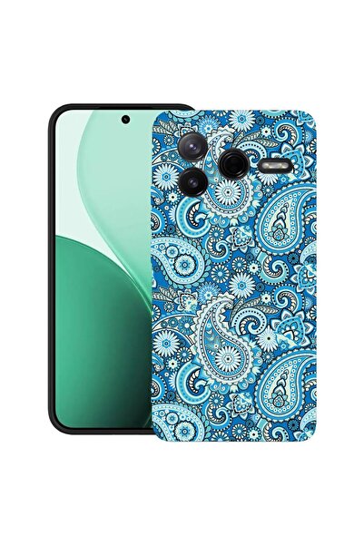 bestcase ¬Æ Husa TPU Ultra Slim Compatibil cu Poco F7 Pro, cu Design Blue Non...