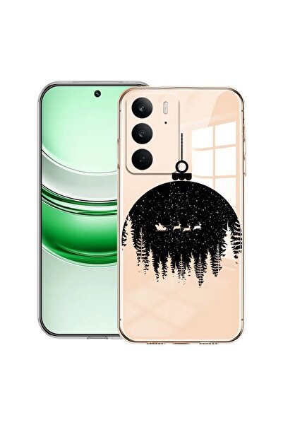 bestcase ¬Æ Clear Silicone Case for Realme C71, Xmas Globe, 2041144 T 1605