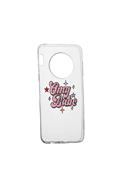 bestcase Husa de protectie cu mesaj OMG Babe, pentru Huawei Mate 30, rezisten...