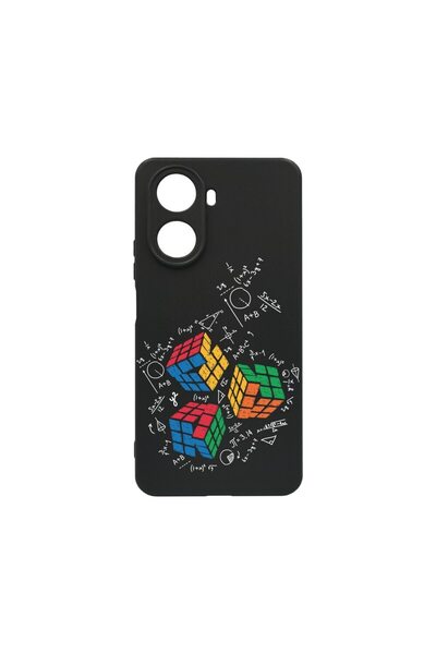 bestcase Λεπτή Θήκη Σιλικόνης 0.8MM, Συμβατή με Huawei Nova 10 SE, Σχέδιο Κύβ...