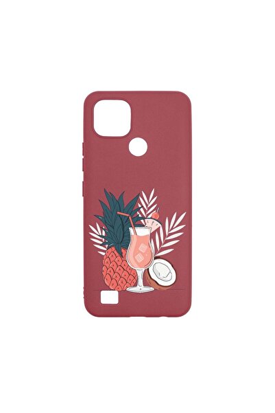 bestcase Husa Silicon, Compatibila Cu Realme C21, Summer Coktail, rezistenta ...