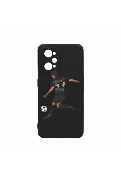 bestcase Θήκη σιλικόνης, Συμβατή με Realme GT Neo 3T, Σχέδιο ποδοσφαίρου, Ανθ...
