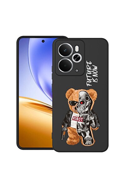 bestcase Калъф за Realme 14T с дизайн  "половин робот, половин плюшено мече "...