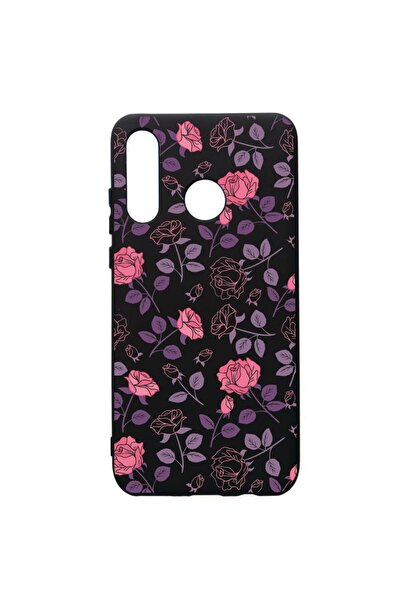 bestcase Husa de protectie Huawei P30 Lite, Roses, silicon, cu interiorul din...