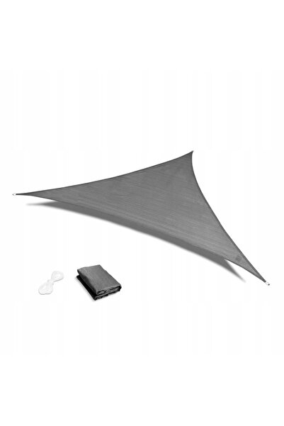 SERSIMO Triangular solar tarp 500x500x500 cm, waterproof, UV protection, 180g...