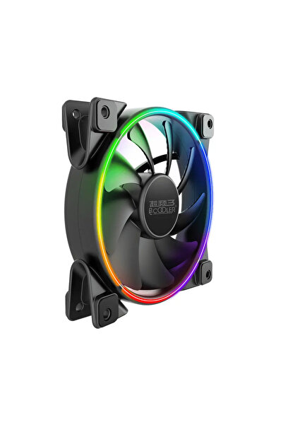 PCCOOLER Ventilator CORONA FRGB 120 PC 120x120x25mm A-RGB LED PWM control cu ...