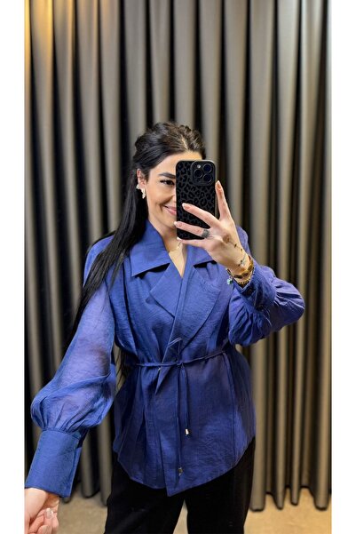 Nisam Silk Tencel Padded Jacket Shirt