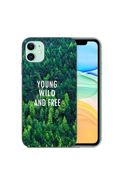 OEM Калъф, съвместим с Apple iPhone 11, силиконов гел TPU модел Див и свободен