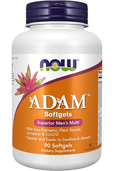 Now Foods,ADAM Multi-Vitamin for Men - 90 Softgels Usa Menşeii