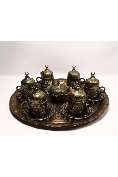 ay çerçeve 6-Piece Coffee Set Without Cups