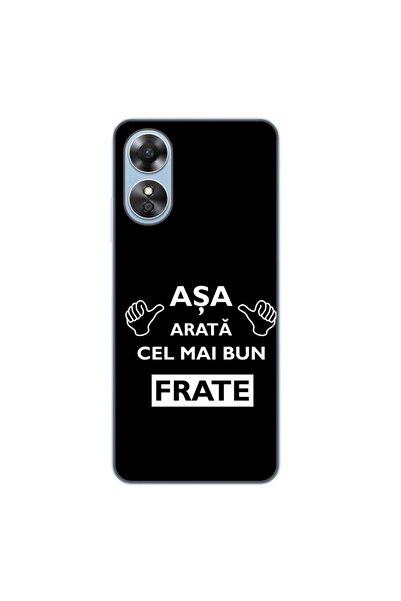 OEM Husa compatibila cu Oppo A17 Silicon Gel Tpu Model Cel Mai Bun Frate