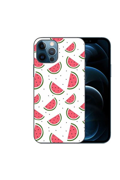 OEM Husa compatibila cu Apple iPhone 12 Pro Max Silicon Gel Tpu Model Waterme...