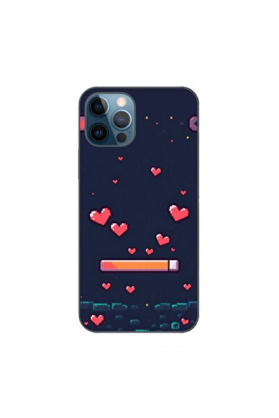 OEM Husa compatibila cu Apple iPhone 12 Pro Max Silicon Gel Tpu Model Pixelat...