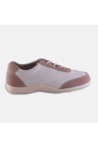 East Comfort Women's shoes, made of leather, Comfort, with perforated front