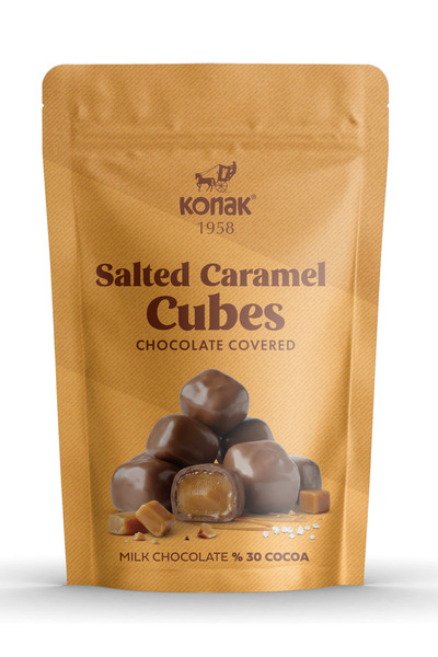 KONAK Sütlü Çikolata Kaplı Tuzlu Karamel Draje 85 GR