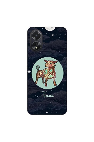 OEM Case compatible with Oppo A38 4G Silicone Gel Tpu Pattern Horoscope Taurus
