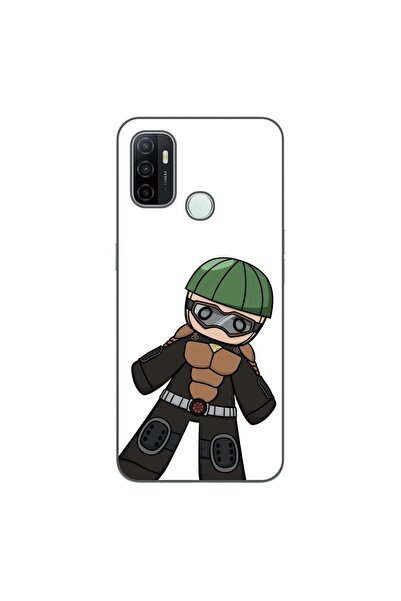 OEM Husa compatibila cu Oppo A53 Silicon Gel Tpu Model One Punch Man Mumen Rider