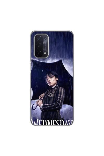 OEM Husa compatibila cu Oppo A54 5G, A74 5G Silicon Gel Tpu Model Wednesday U...