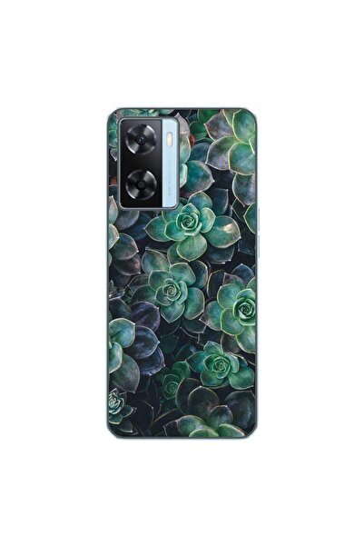 OEM Husa compatibila cu Oppo A57s Silicon Gel Tpu Model Flori de Stanca