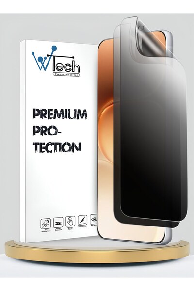 Wtech واقي شاشة هونر 600 5G 2026 هيدروجيل فاخر مضاد للتجسس، رفيع ومرن، عبوة م...