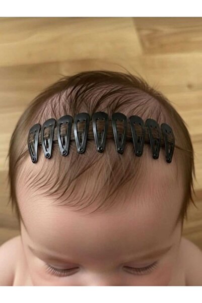 ModaRESSO 10'lu Çıt Çıt toka Seti - Küçük Boy 3cm Bebek ve Kız Çocuklar