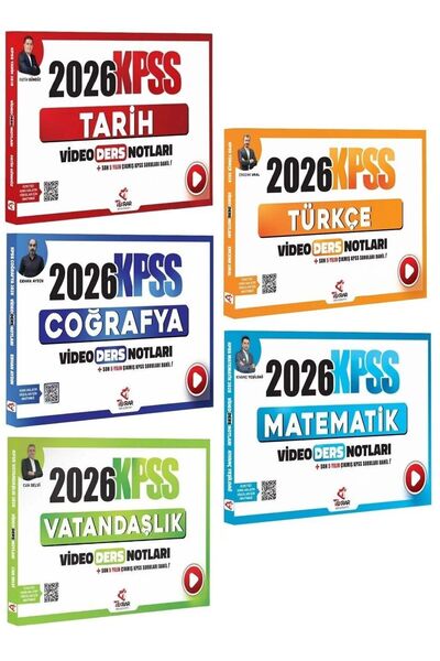 Tekrar Akademi Yayınları Tekrar Akademi 2026 KPSS Genel Yetenek Genel Kültür ...