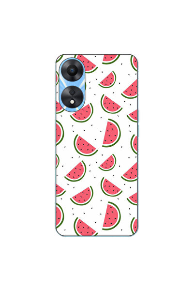 OEM Husa compatibila cu Oppo A78 4G (CPH2565) Silicon Gel Tpu Model Watermelo...