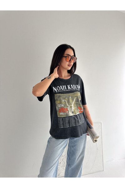 gozdefashion Women's Noah Printed Washable T-Shirt