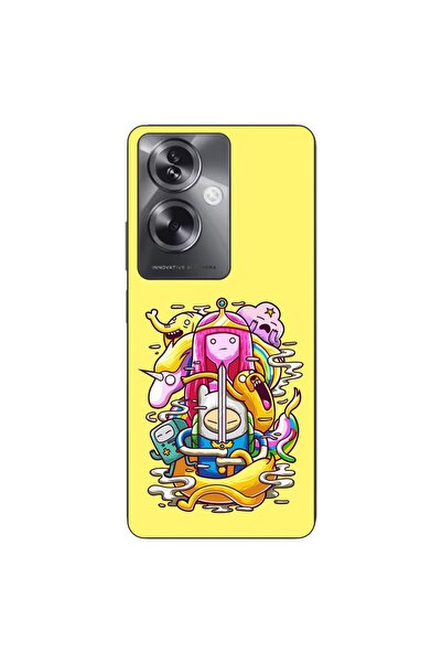 OEM Husa compatibila cu Oppo A79 5G Silicon Gel Tpu Model Adventure Time Poster