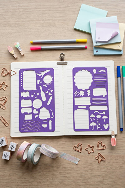 Karmelom Studio 2-Piece Bullet Journal Trip Icons and Daily Weather Tracking ...