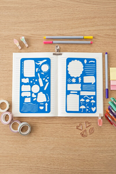 Karmelom Studio 2-Piece Bullet Journal Trip Icons and Daily Weather Tracking ...