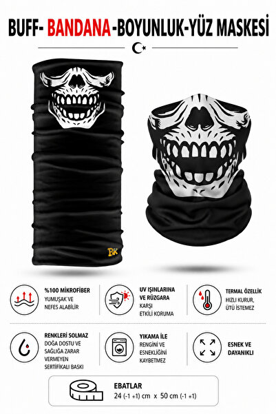 HopeWay Home Buff Bandana Guler pentru gât Mască pentru față Biker Outdoor Re...