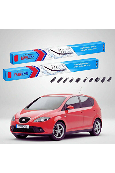 TEAMCAR Ștergătoare de parbriz Seat Altea 5P1 2004-2015 |   Set frontal plat ...