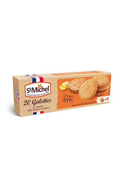 St Michel 20 GALETTES TRADITIONNAL BUTTER BISCUITS 12X130G