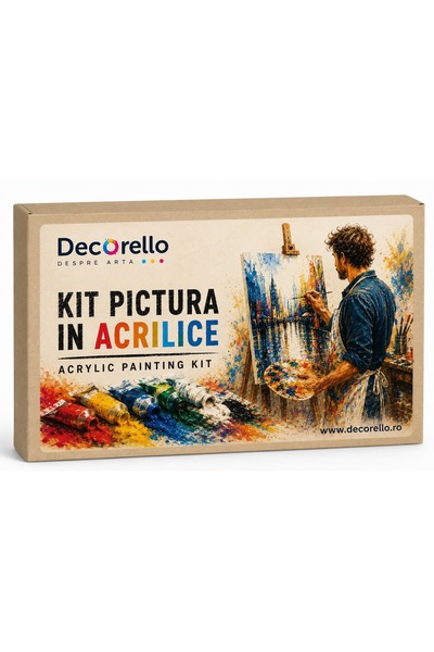 decorello Kit complet pictură in acrilice