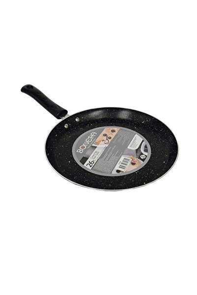 Bonera Granite Crepe Pan, 26 cm, Black